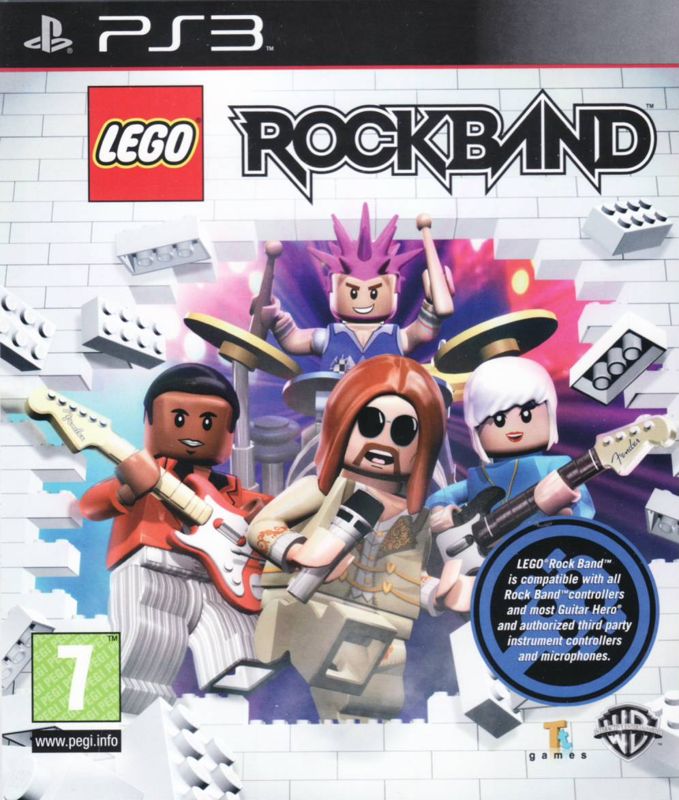 LEGO Rock Band box art for Playstation 3